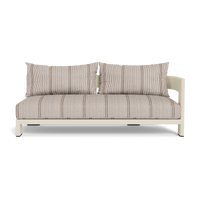 Victoria Aluminum 2 Seat 1 Arm Right