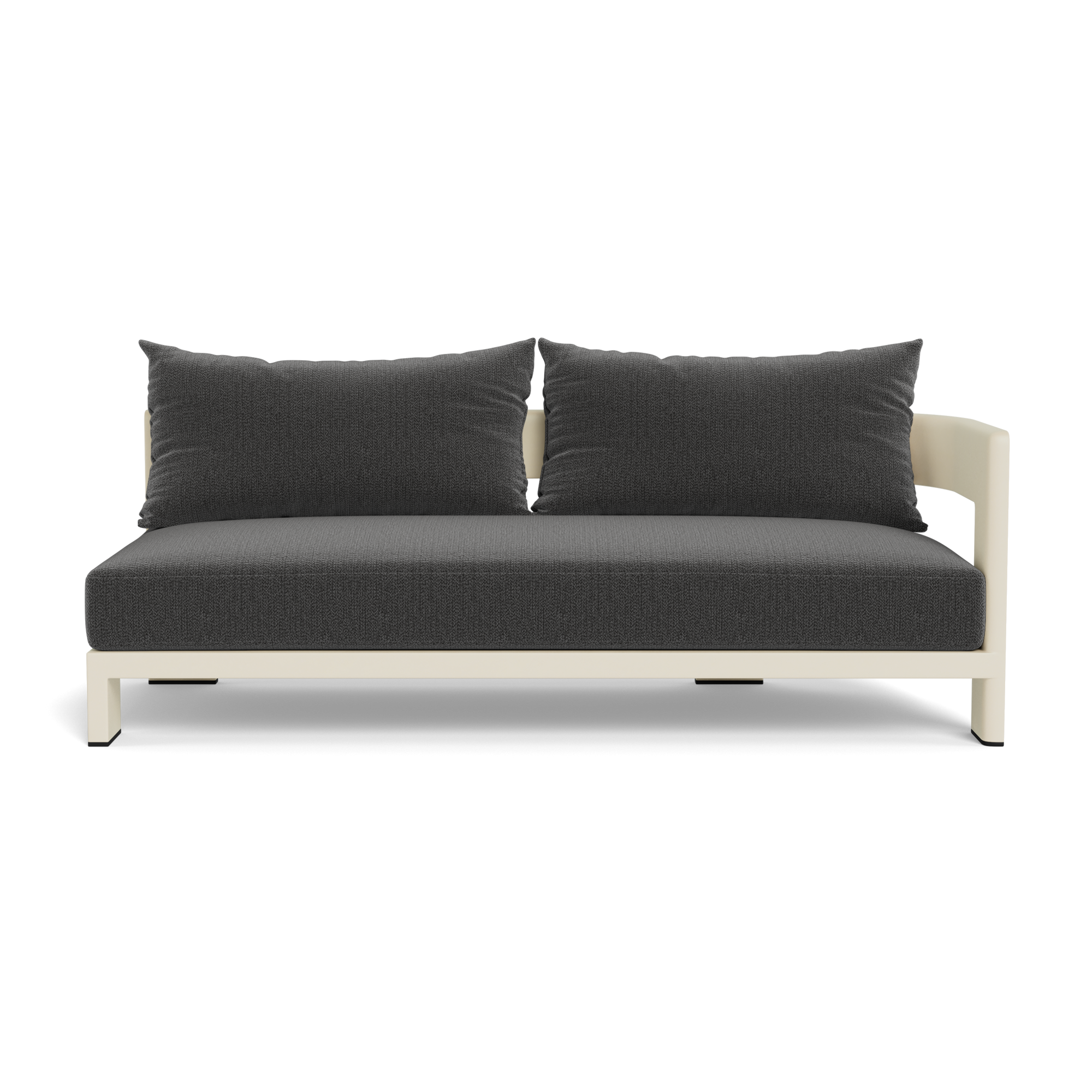 Victoria Aluminum 2 Seat 1 Arm Right