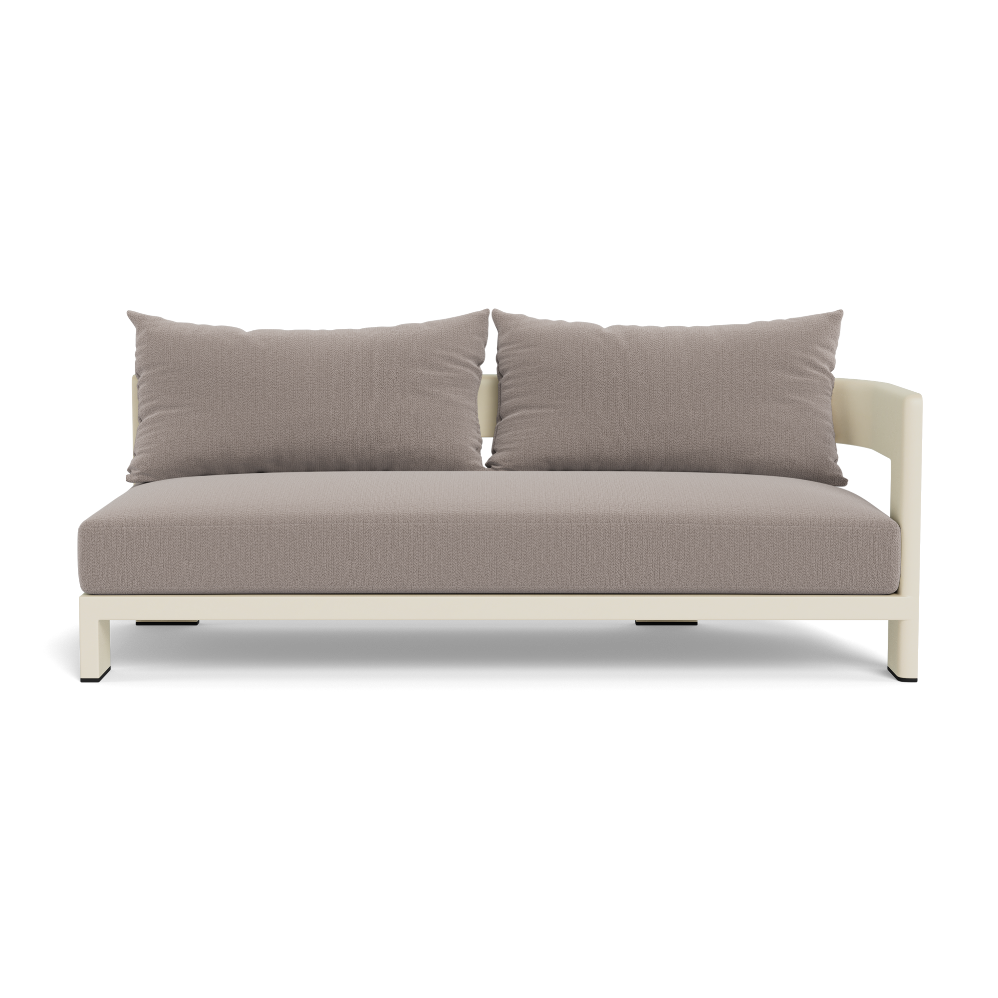 Victoria Aluminum 2 Seat 1 Arm Right