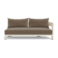 Victoria Aluminum 2 Seat 1 Arm Right