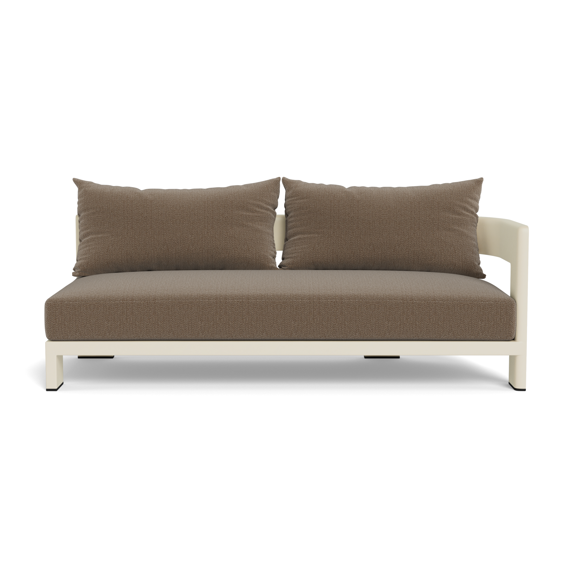 Victoria Aluminum 2 Seat 1 Arm Right