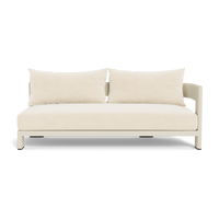Victoria Aluminum 2 Seat 1 Arm Right