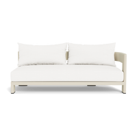 Victoria Aluminum 2 Seat 1 Arm Right