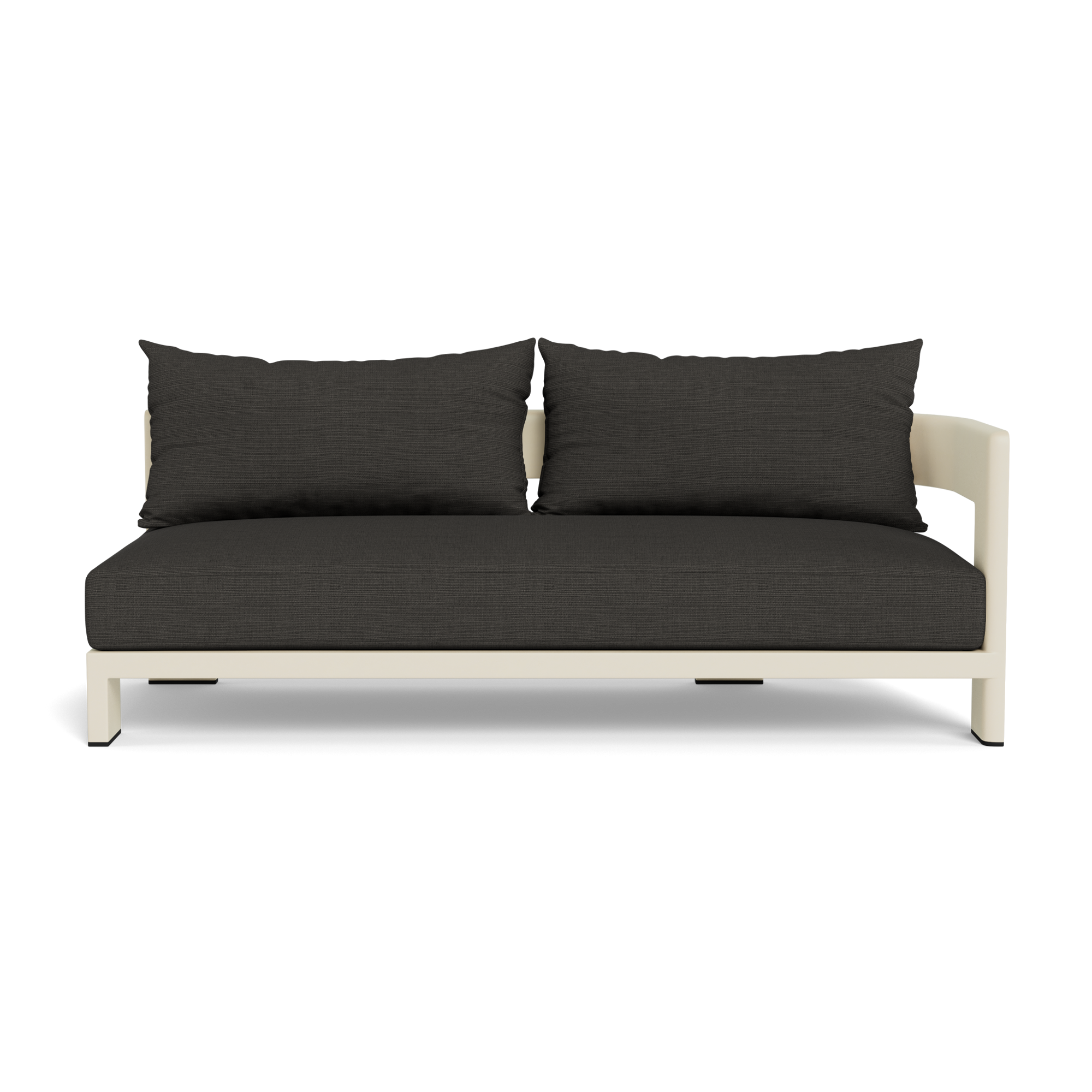 Victoria Aluminum 2 Seat 1 Arm Right