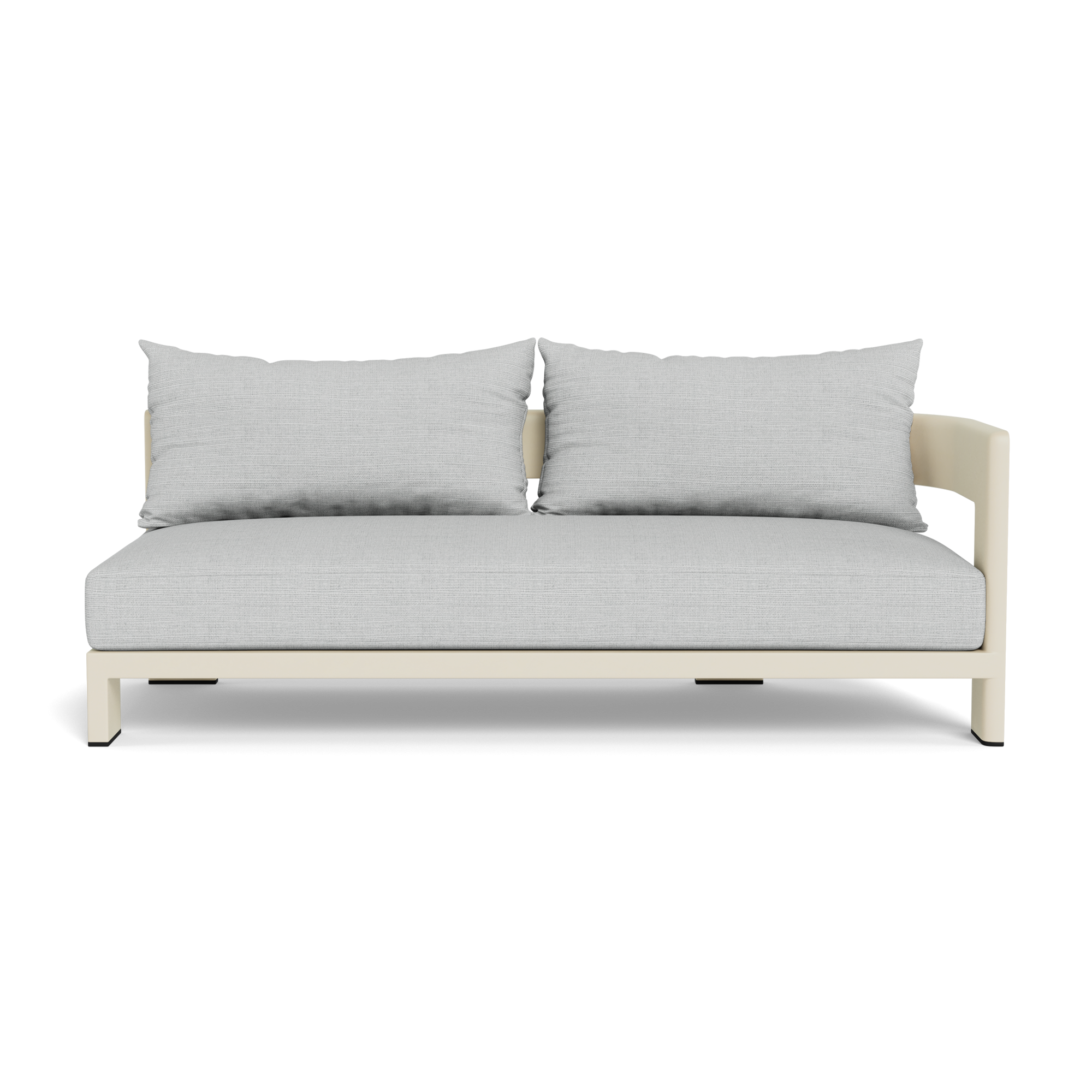 Victoria Aluminum 2 Seat 1 Arm Right