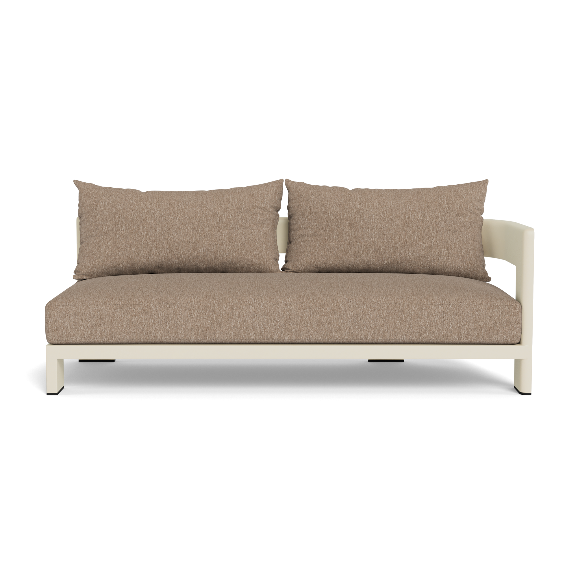 Victoria Aluminum 2 Seat 1 Arm Right