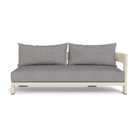 Victoria Aluminum 2 Seat 1 Arm Right