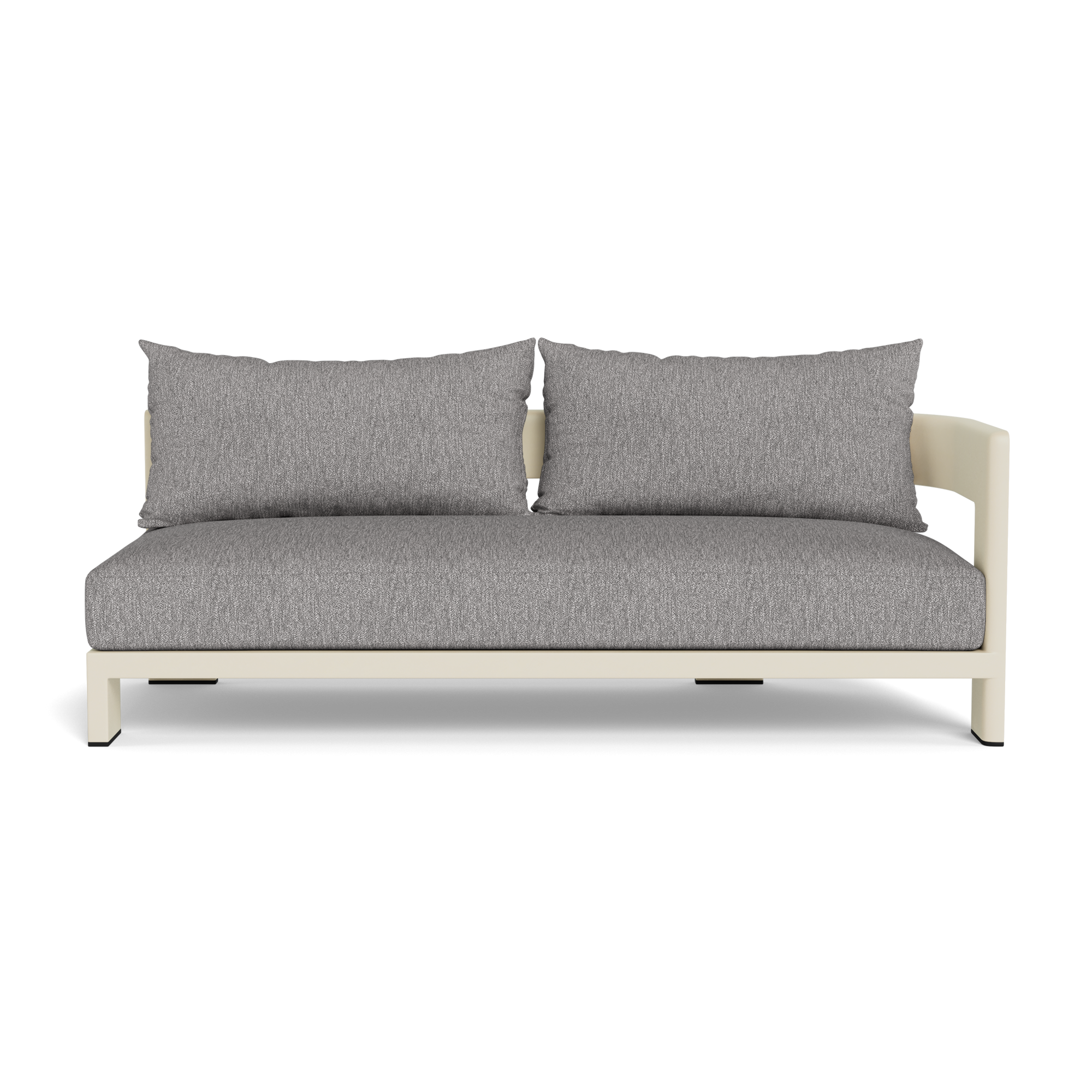 Victoria Aluminum 2 Seat 1 Arm Right