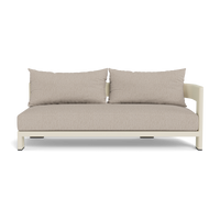 Victoria Aluminum 2 Seat 1 Arm Right