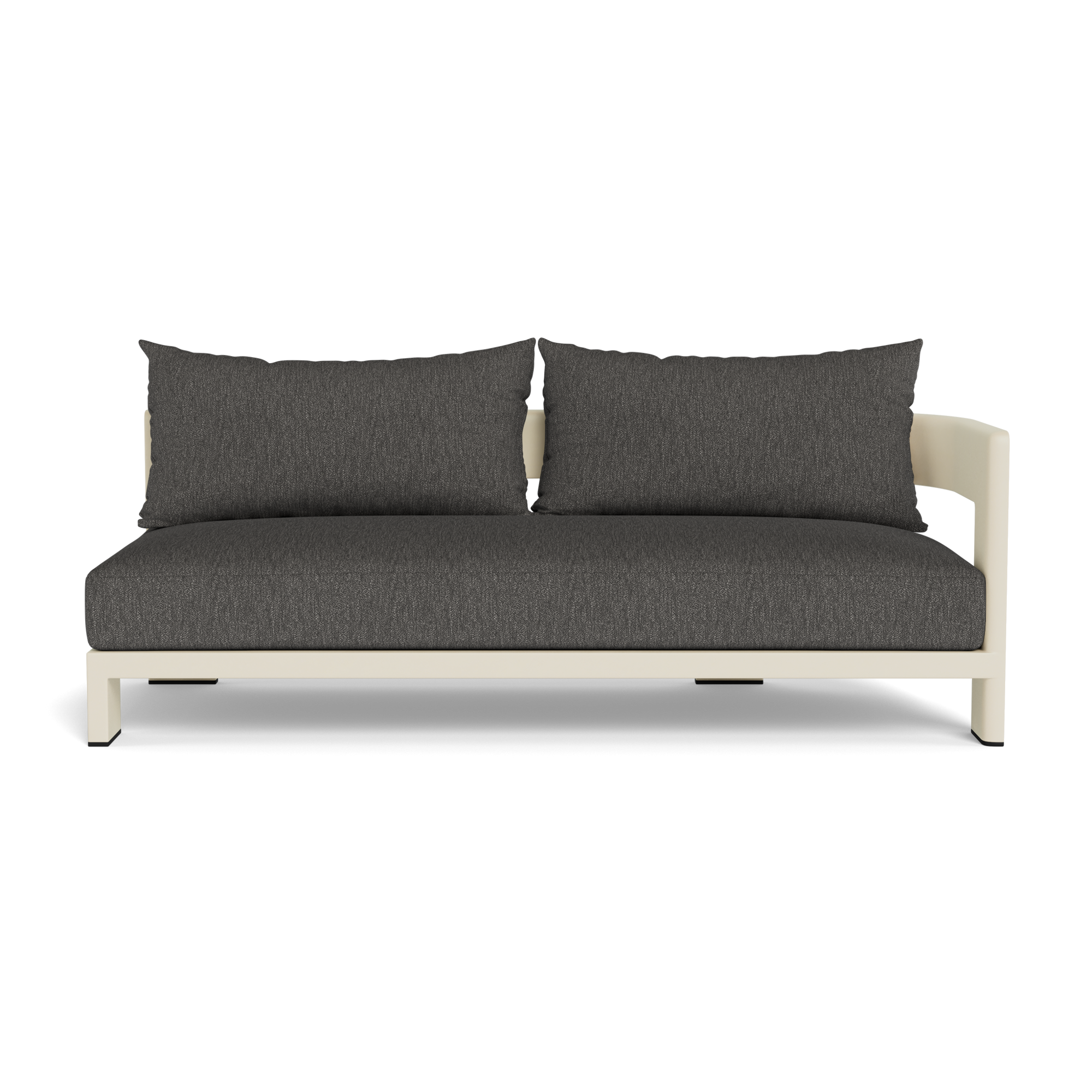 Victoria Aluminum 2 Seat 1 Arm Right