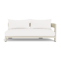 Victoria Aluminum 2 Seat 1 Arm Right