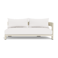Victoria Aluminum 2 Seat 1 Arm Right