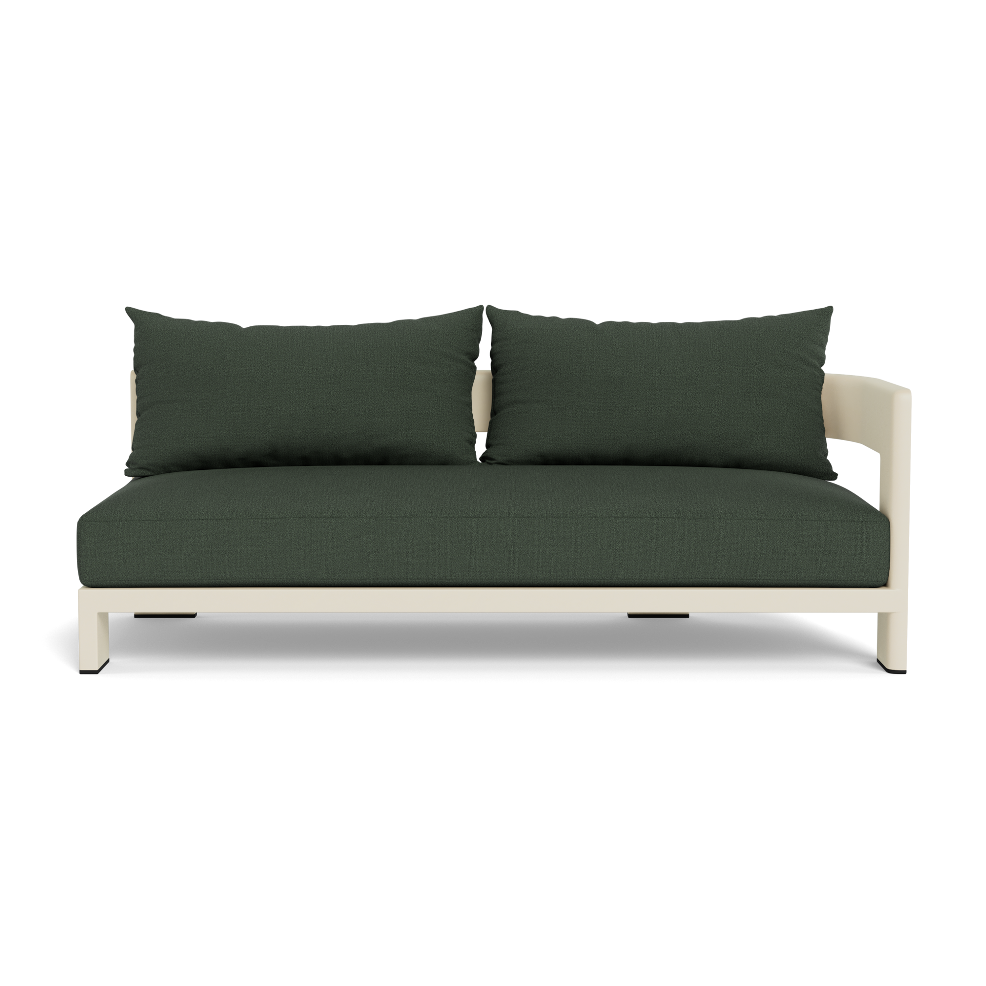 Victoria Aluminum 2 Seat 1 Arm Right