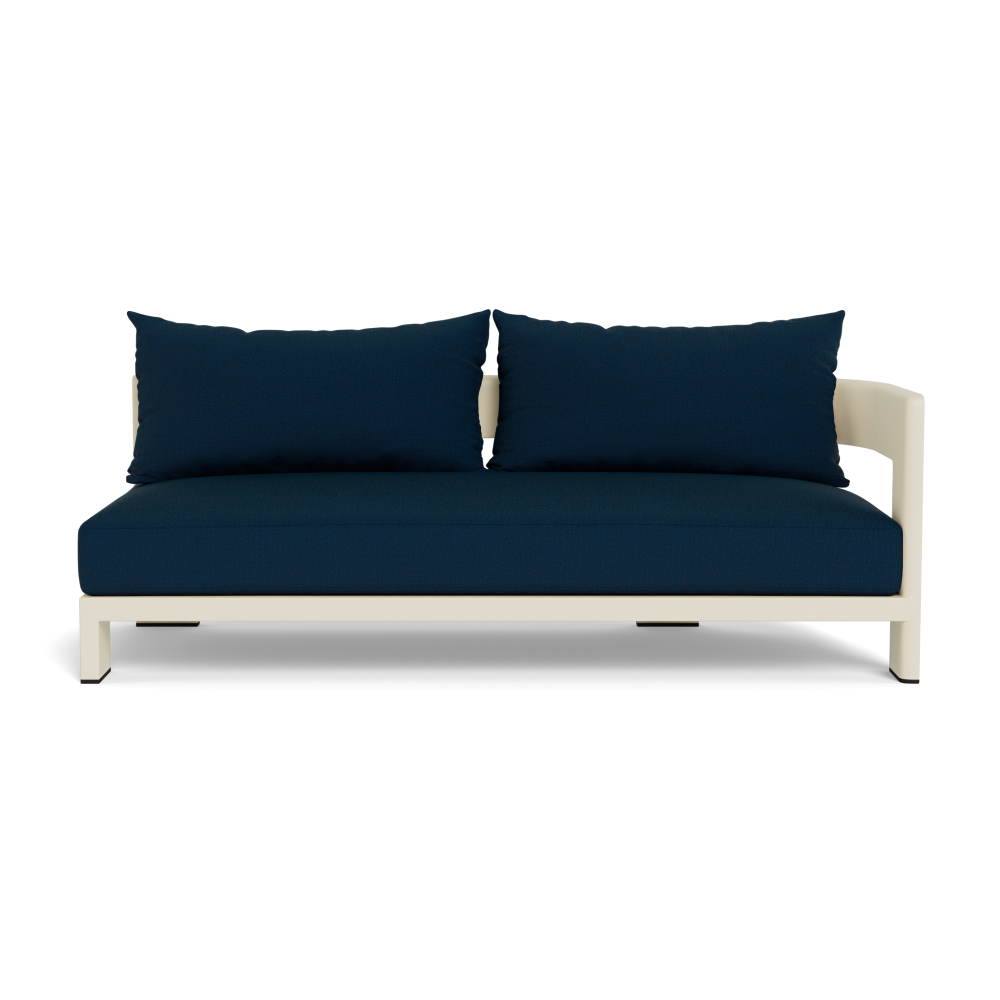 Victoria Aluminum 2 Seat 1 Arm Right