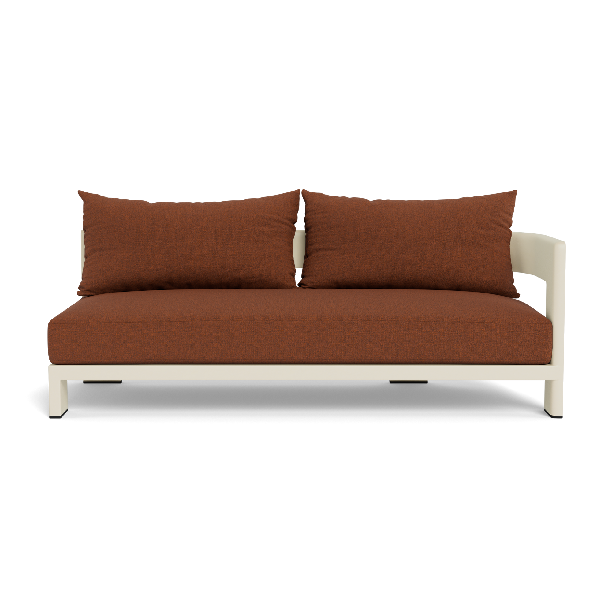 Victoria Aluminum 2 Seat 1 Arm Right