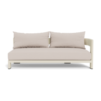 Victoria Aluminum 2 Seat 1 Arm Right