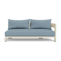 Victoria Aluminum 2 Seat 1 Arm Right