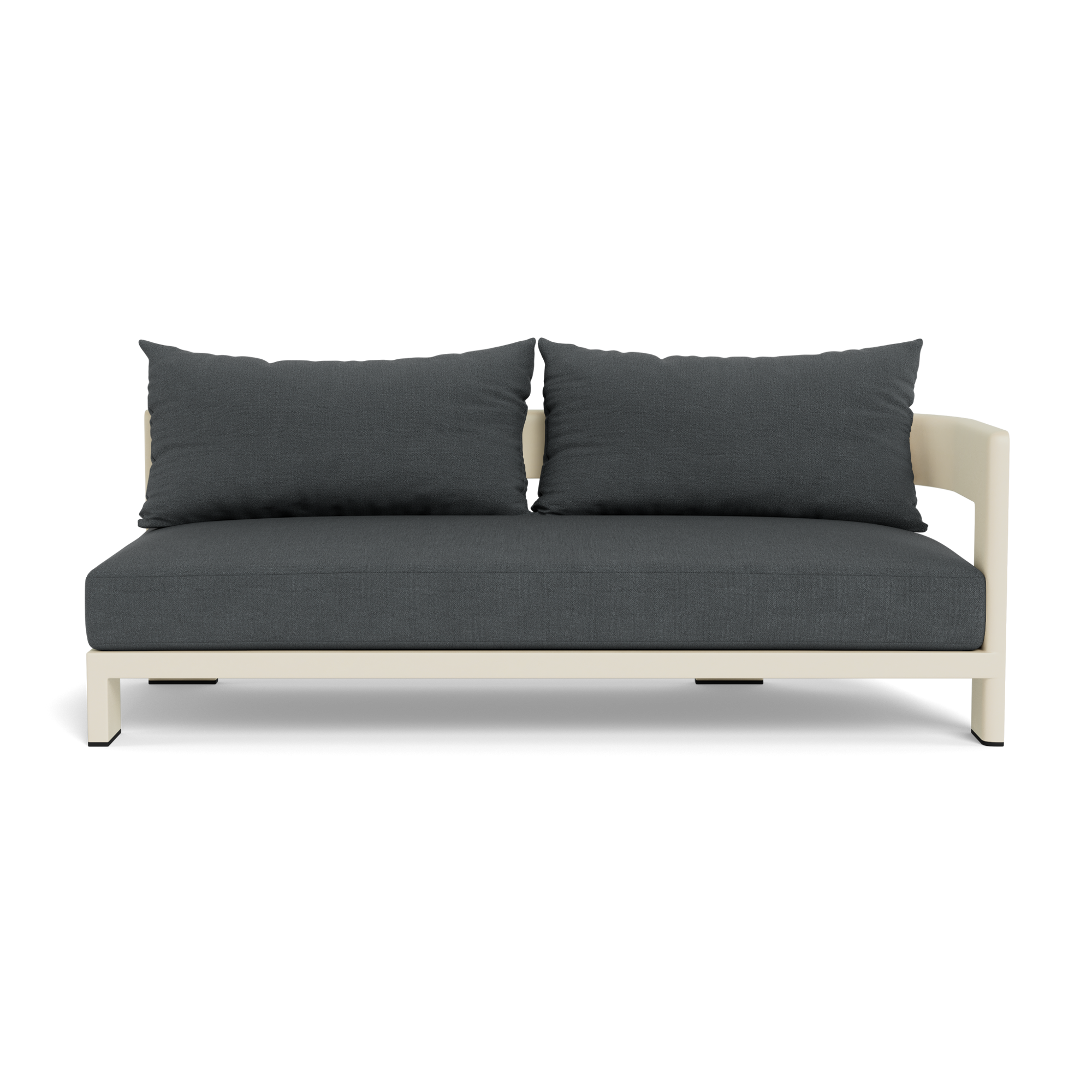 Victoria Aluminum 2 Seat 1 Arm Right