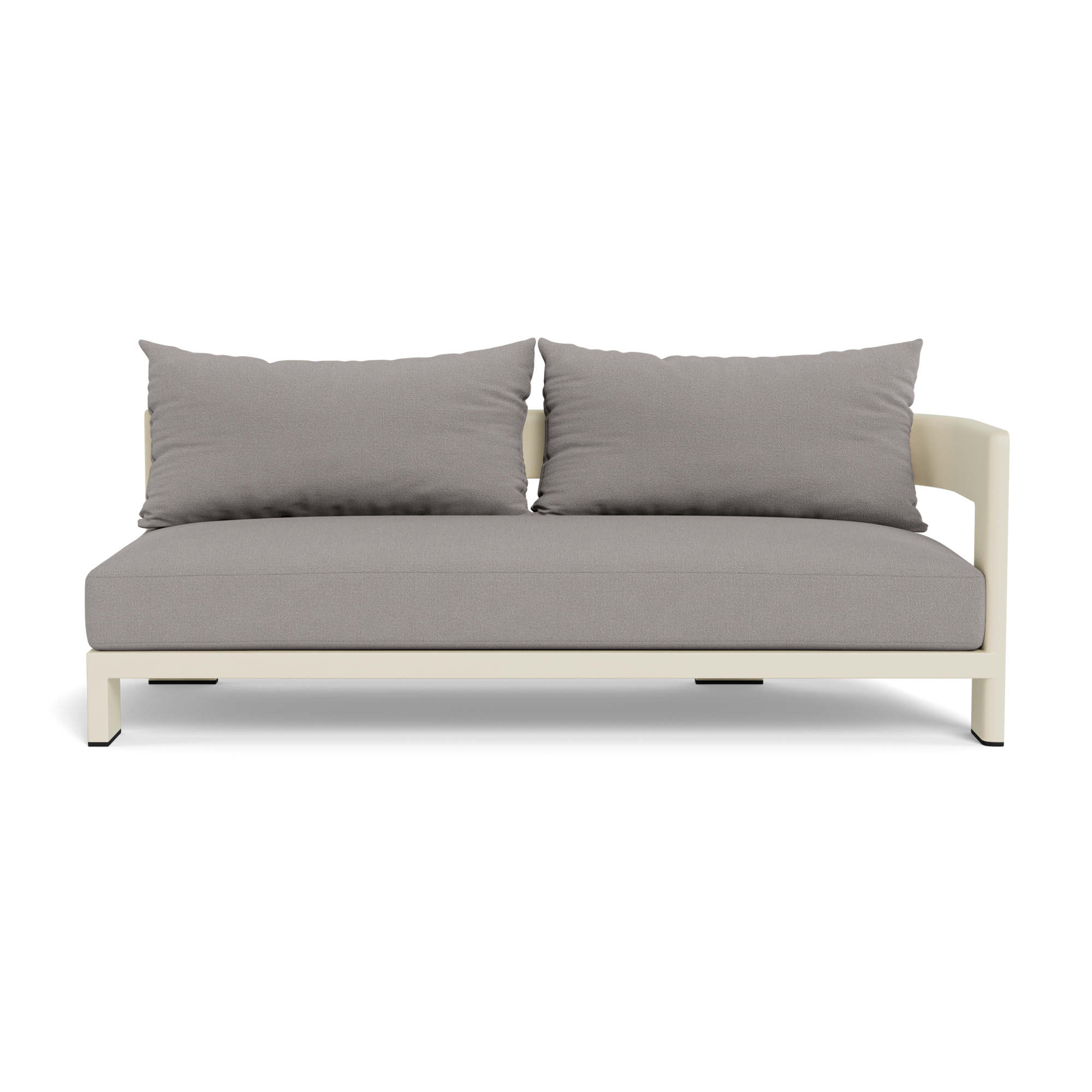 Victoria Aluminum 2 Seat 1 Arm Right