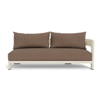 Victoria Aluminum 2 Seat 1 Arm Right