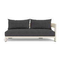 Victoria Aluminum 2 Seat 1 Arm Right