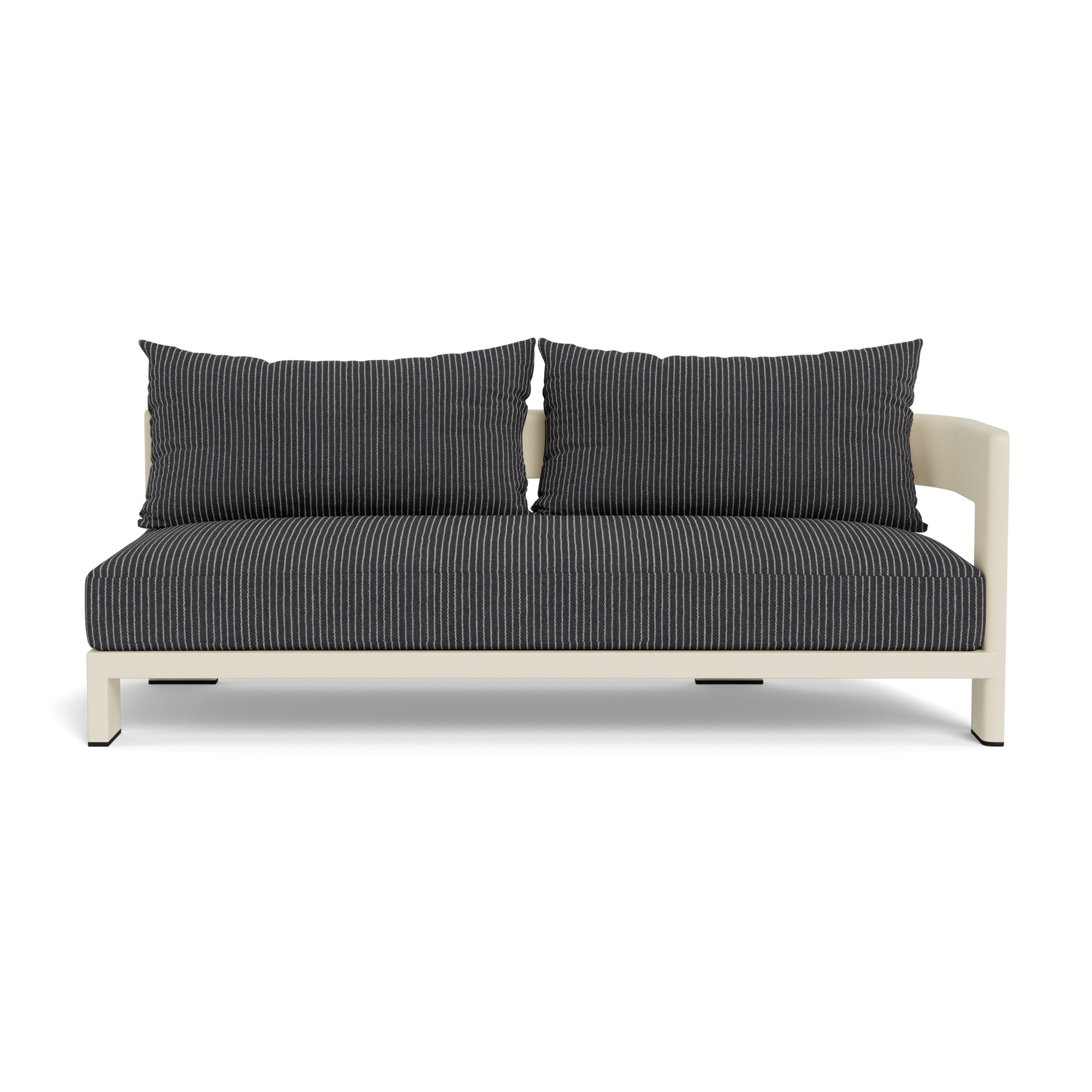 Victoria Aluminum 2 Seat 1 Arm Right