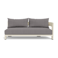 Victoria Aluminum 2 Seat 1 Arm Right