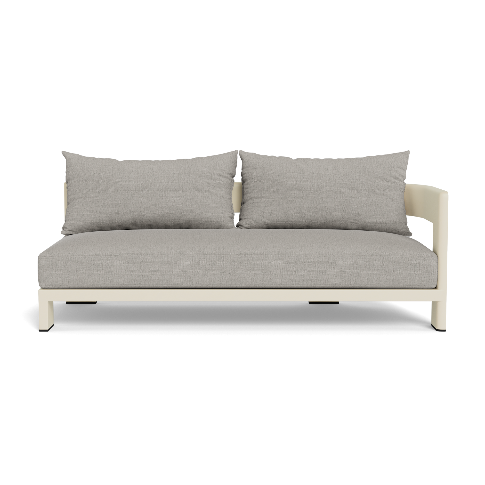 Victoria Aluminum 2 Seat 1 Arm Right