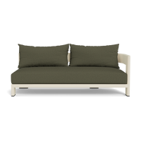 Victoria Aluminum 2 Seat 1 Arm Right