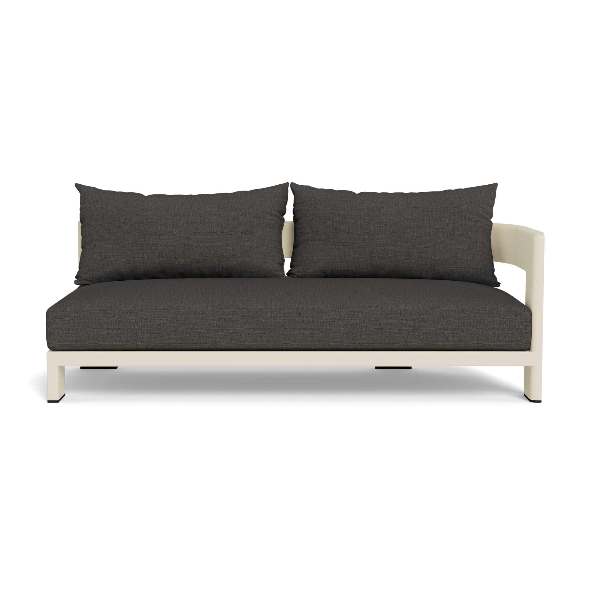 Victoria Aluminum 2 Seat 1 Arm Right