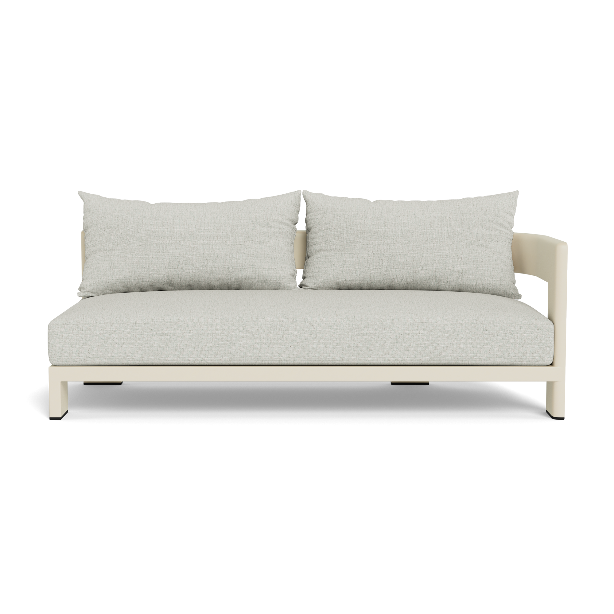 Victoria Aluminum 2 Seat 1 Arm Right