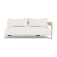 Victoria Aluminum 2 Seat 1 Arm Right
