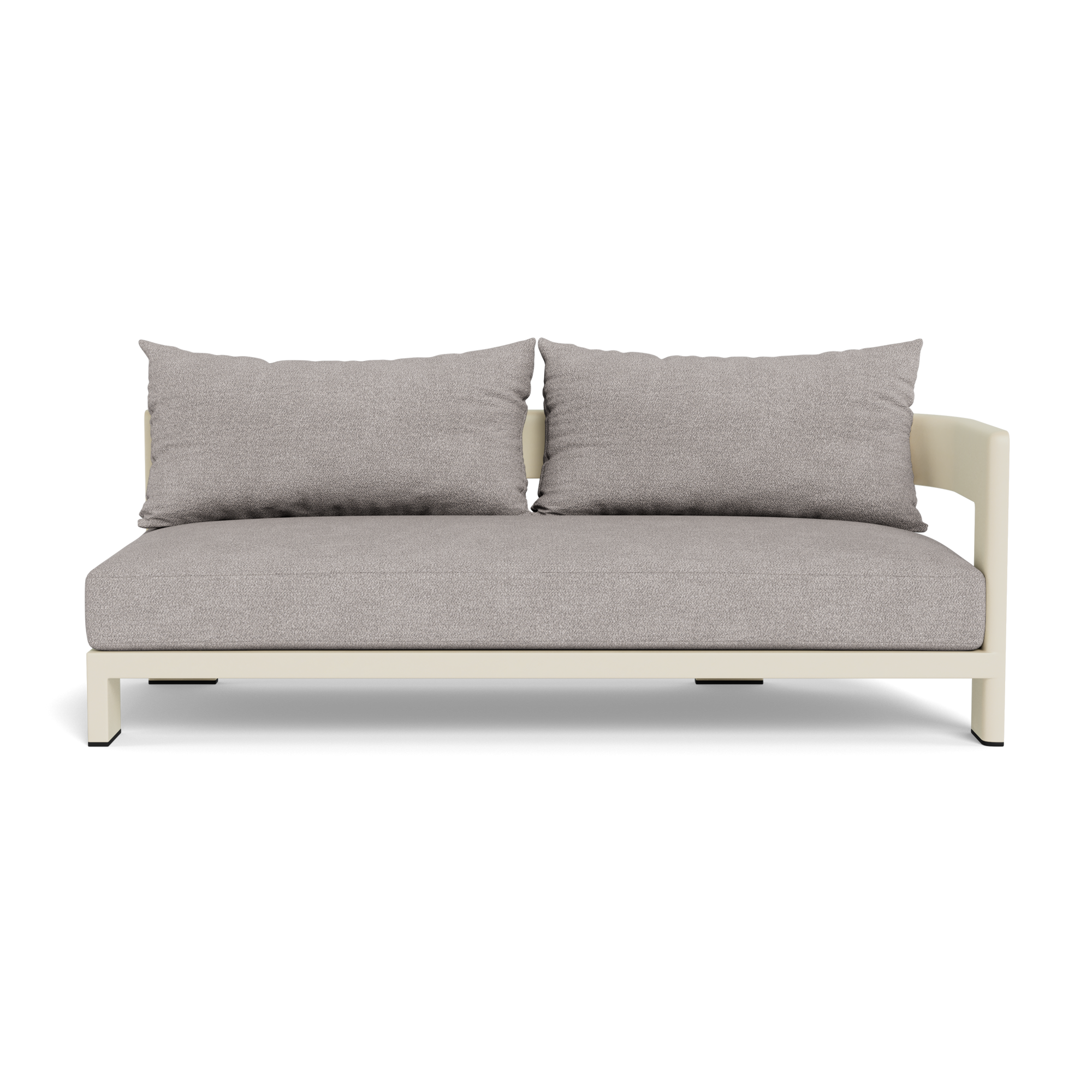 Victoria Aluminum 2 Seat 1 Arm Right