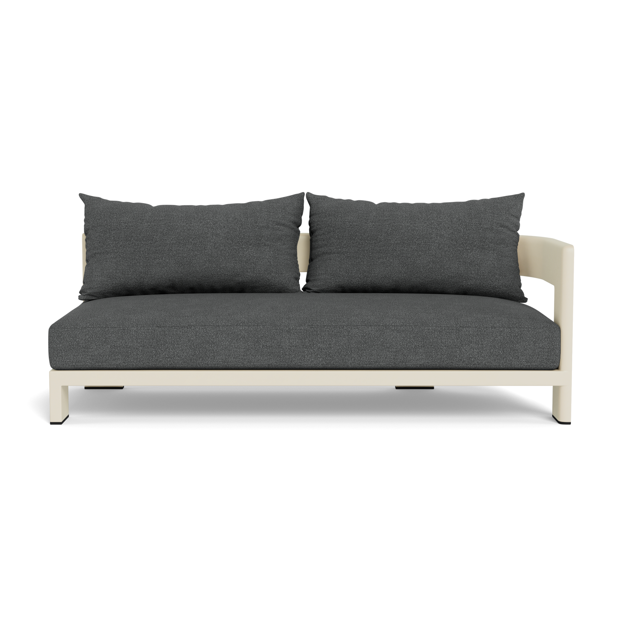 Victoria Aluminum 2 Seat 1 Arm Right