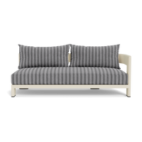 Victoria Aluminum 2 Seat 1 Arm Right