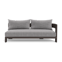 Victoria Aluminum 2 Seat 1 Arm Right