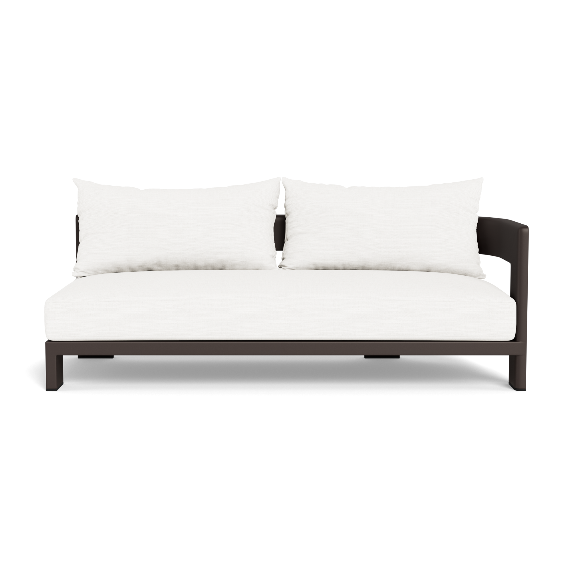 Victoria Aluminum 2 Seat 1 Arm Right