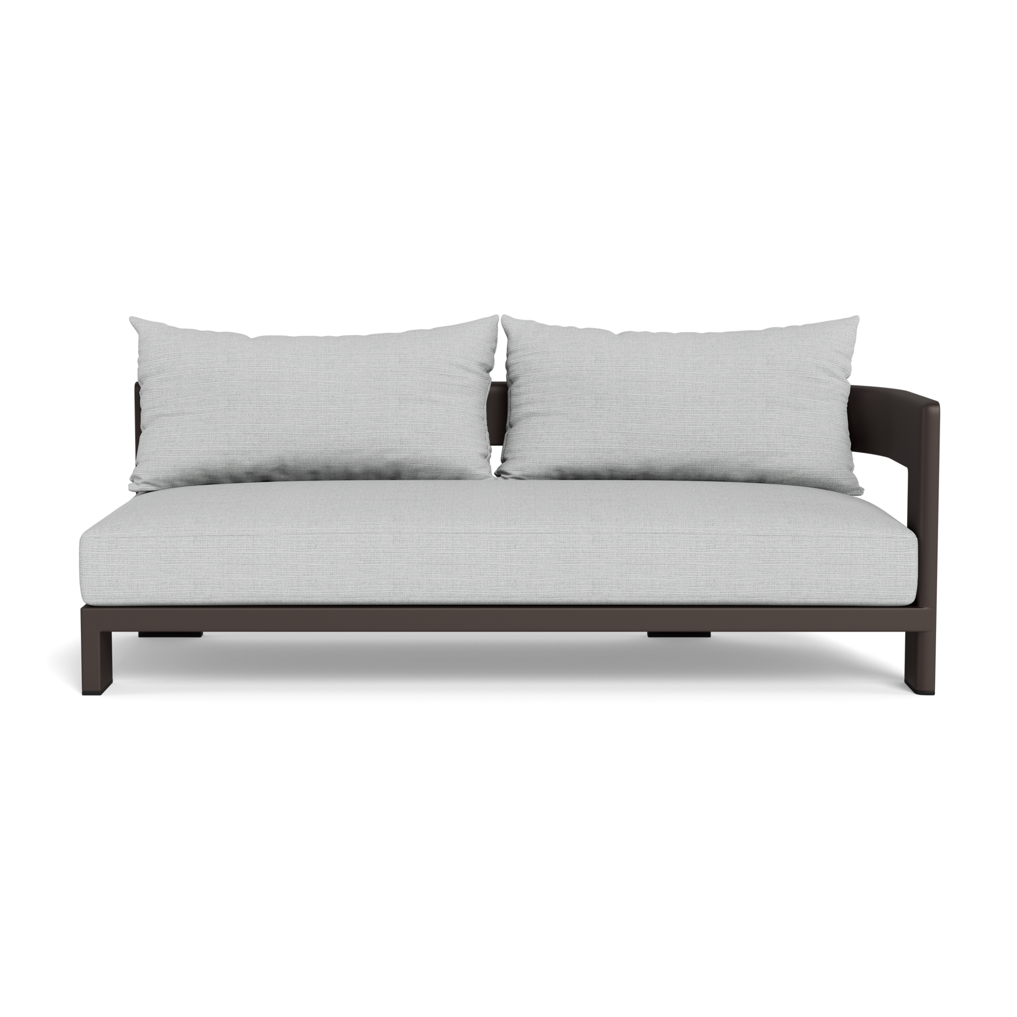 Victoria Aluminum 2 Seat 1 Arm Right