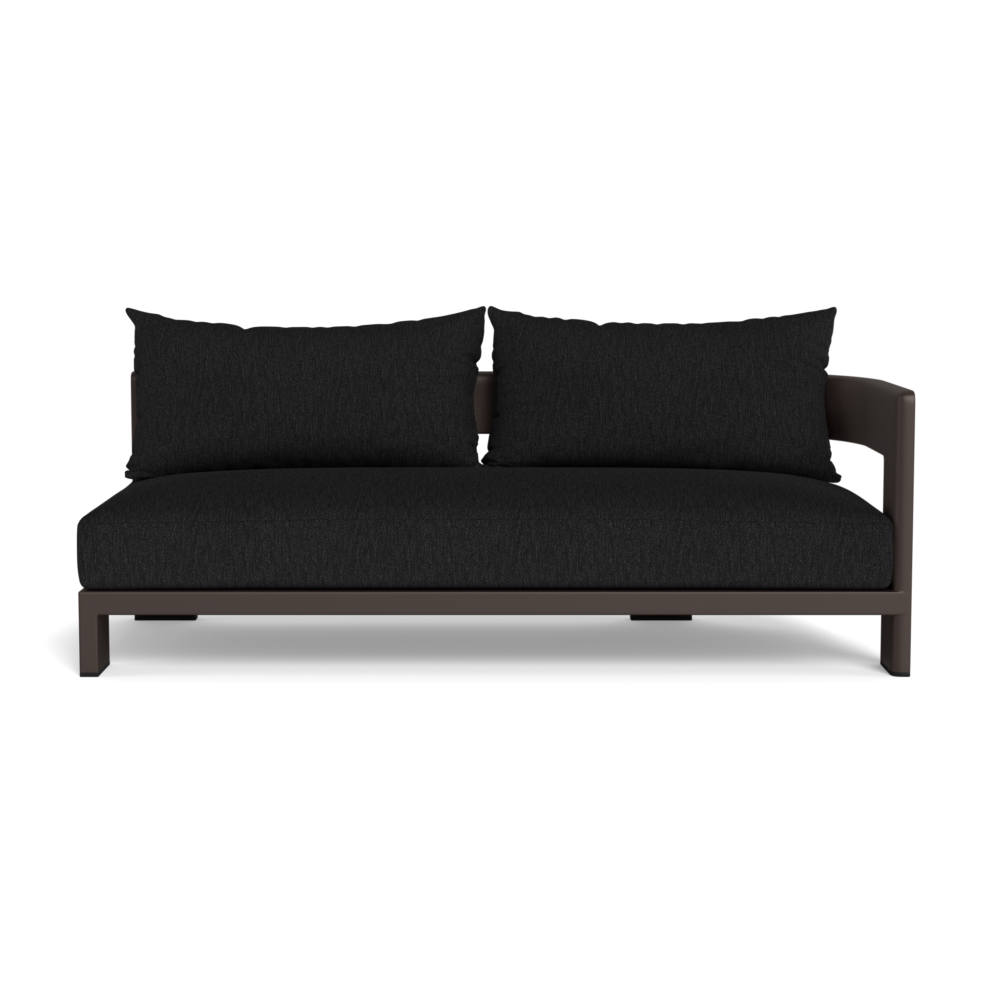 Victoria Aluminum 2 Seat 1 Arm Right
