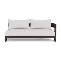 Victoria Aluminum 2 Seat 1 Arm Right