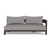 Victoria Aluminum 2 Seat 1 Arm Right