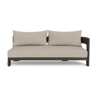 Victoria Aluminum 2 Seat 1 Arm Right