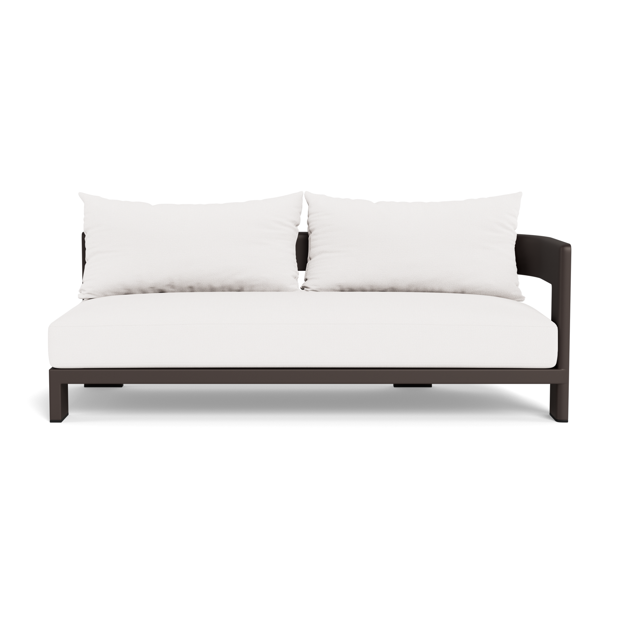Victoria Aluminum 2 Seat 1 Arm Right