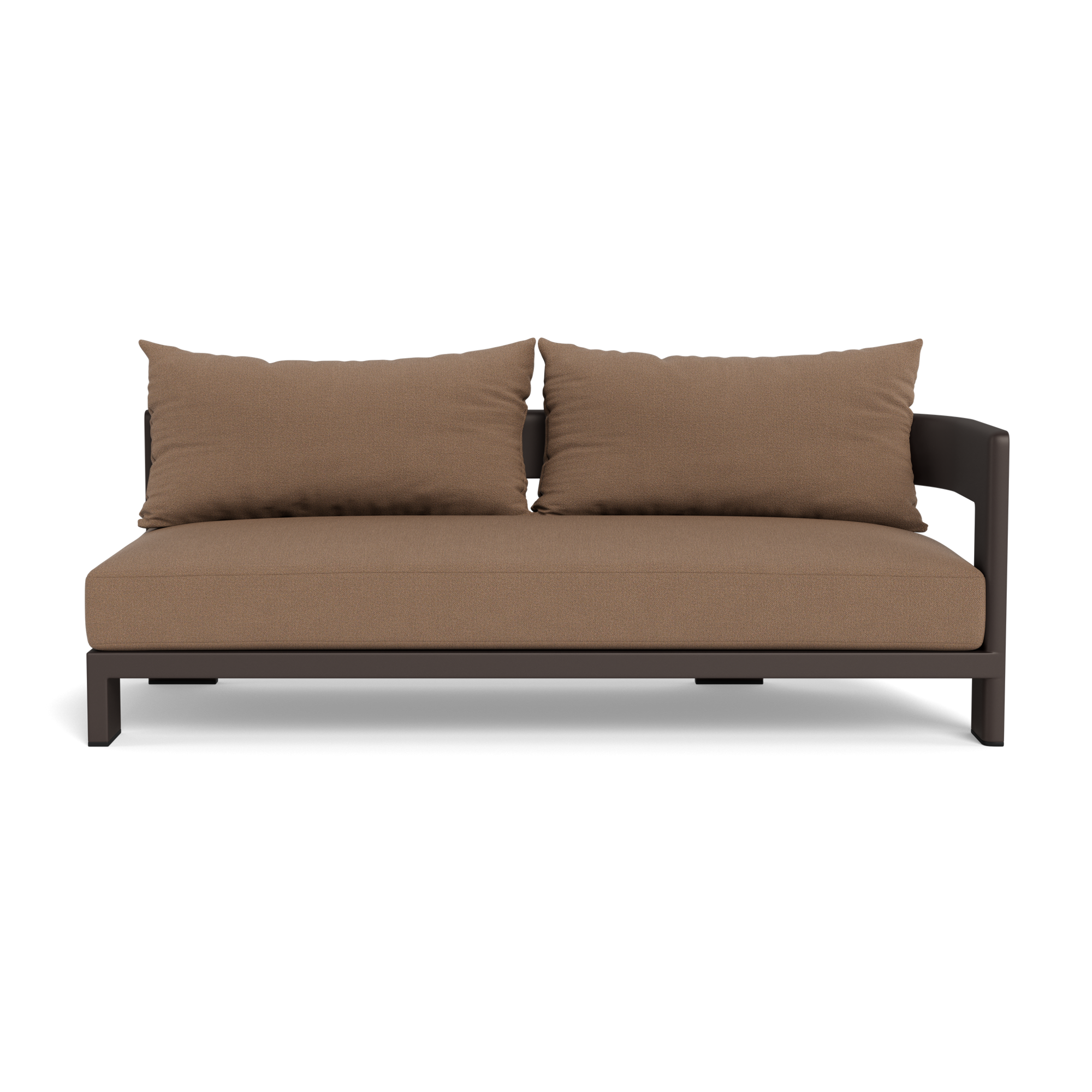 Victoria Aluminum 2 Seat 1 Arm Right