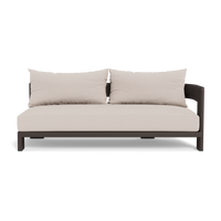 Victoria Aluminum 2 Seat 1 Arm Right