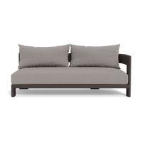 Victoria Aluminum 2 Seat 1 Arm Right
