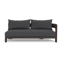 Victoria Aluminum 2 Seat 1 Arm Right