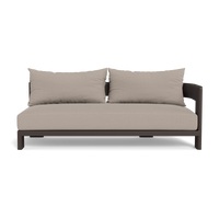 Victoria Aluminum 2 Seat 1 Arm Right