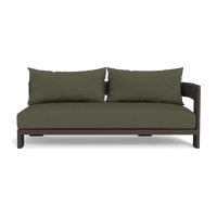 Victoria Aluminum 2 Seat 1 Arm Right