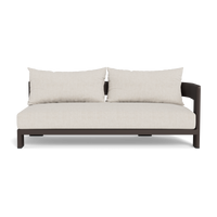 Victoria Aluminum 2 Seat 1 Arm Right